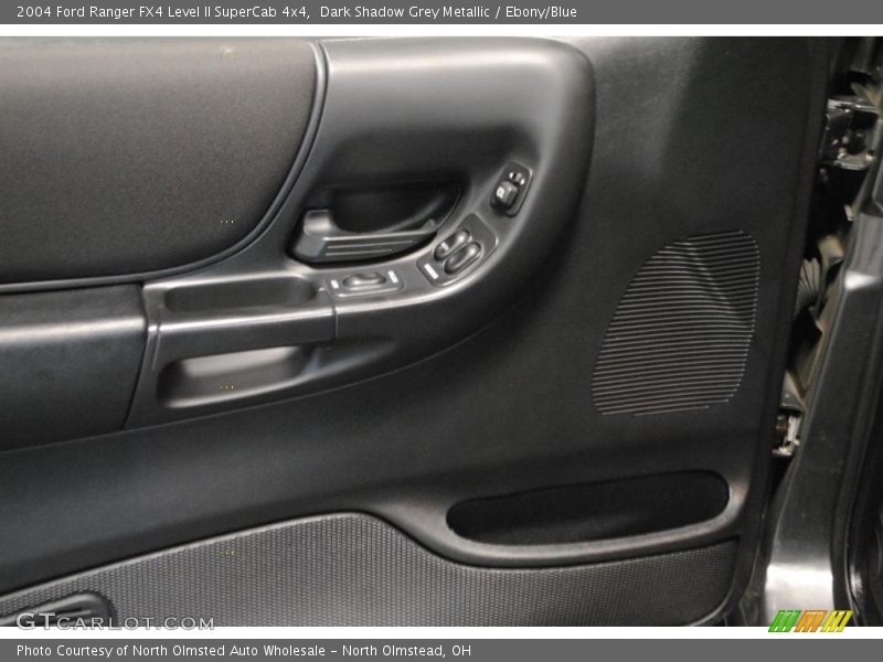 Dark Shadow Grey Metallic / Ebony/Blue 2004 Ford Ranger FX4 Level II SuperCab 4x4