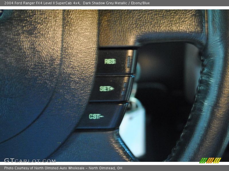 Dark Shadow Grey Metallic / Ebony/Blue 2004 Ford Ranger FX4 Level II SuperCab 4x4