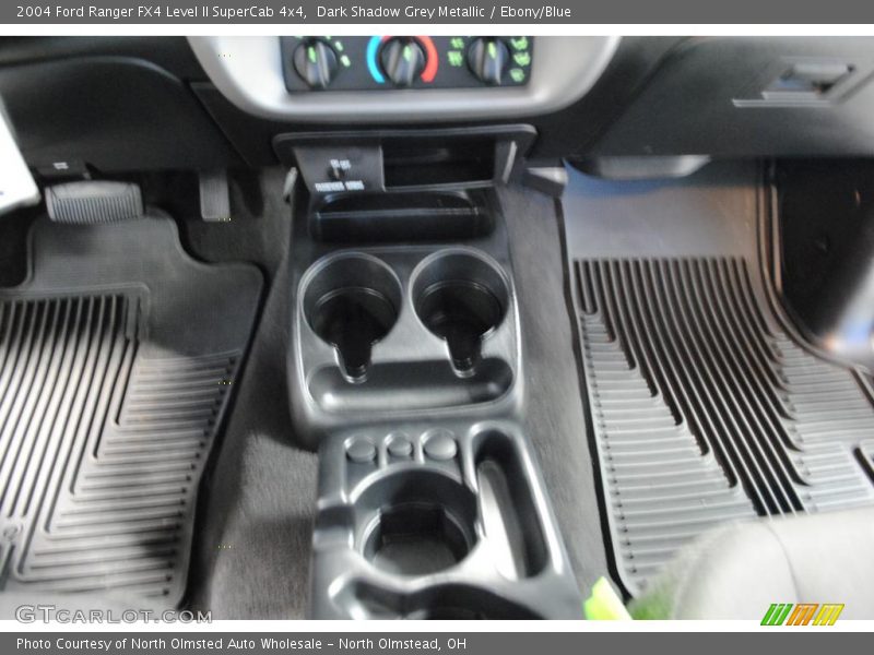 Dark Shadow Grey Metallic / Ebony/Blue 2004 Ford Ranger FX4 Level II SuperCab 4x4