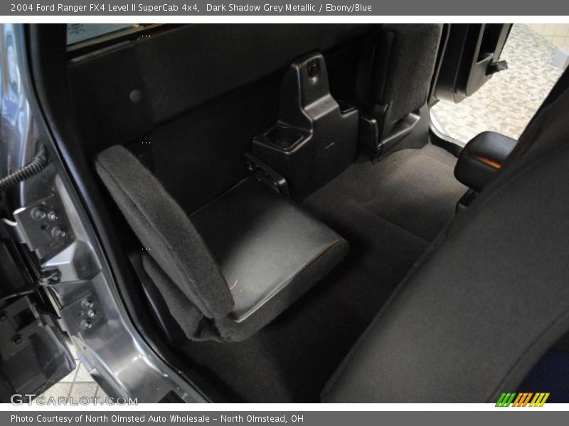 Dark Shadow Grey Metallic / Ebony/Blue 2004 Ford Ranger FX4 Level II SuperCab 4x4