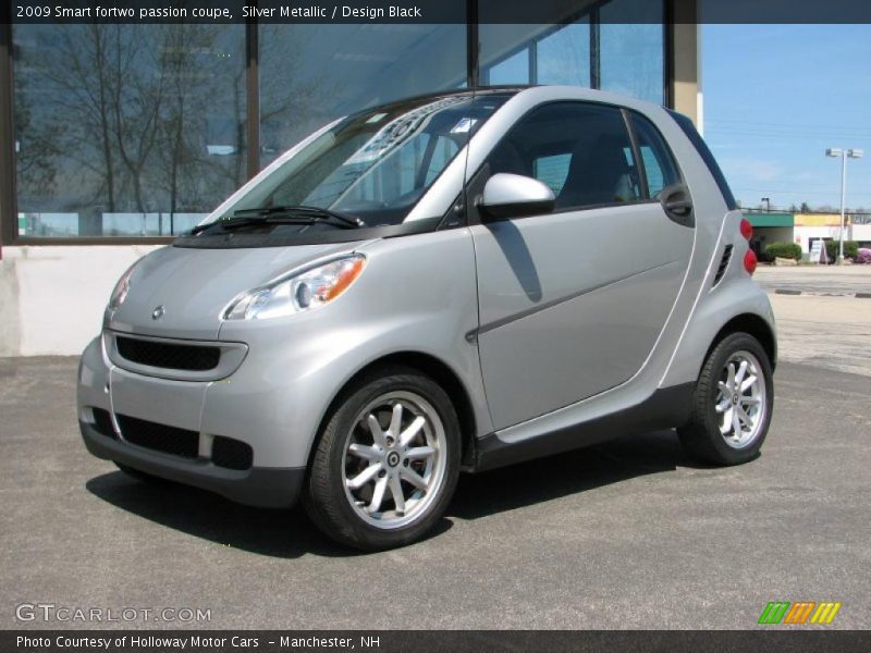 Silver Metallic / Design Black 2009 Smart fortwo passion coupe