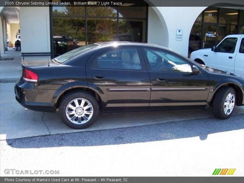 Brilliant Black / Light Taupe 2005 Chrysler Sebring Limited Sedan