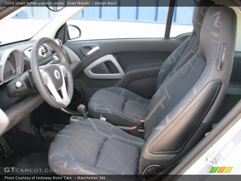 Silver Metallic / Design Black 2009 Smart fortwo passion coupe