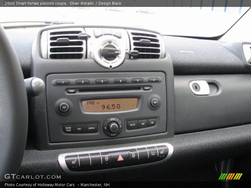 Silver Metallic / Design Black 2009 Smart fortwo passion coupe