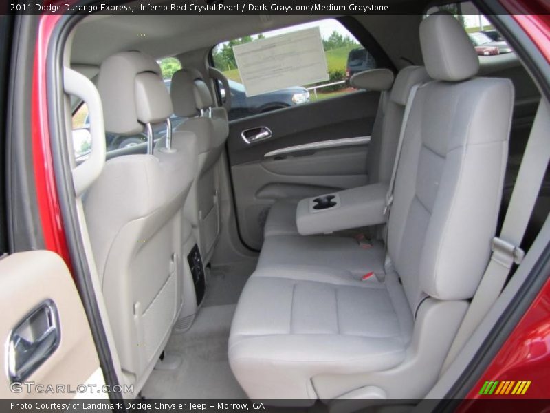 Inferno Red Crystal Pearl / Dark Graystone/Medium Graystone 2011 Dodge Durango Express