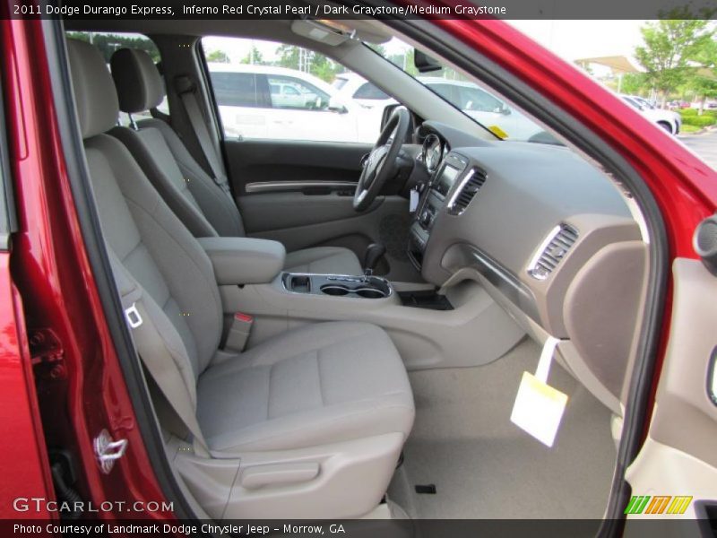 Inferno Red Crystal Pearl / Dark Graystone/Medium Graystone 2011 Dodge Durango Express