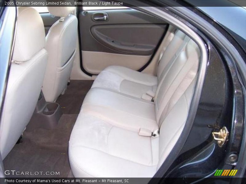 Brilliant Black / Light Taupe 2005 Chrysler Sebring Limited Sedan