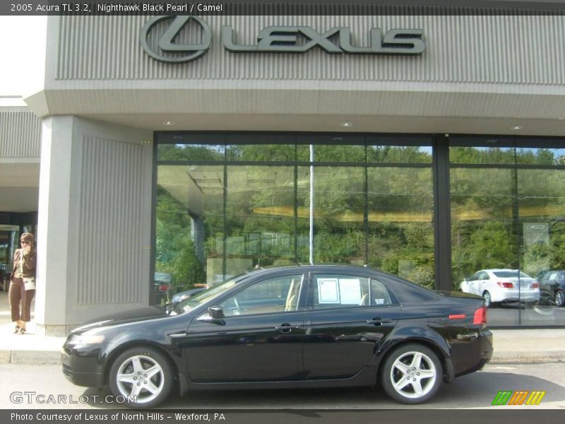 Nighthawk Black Pearl / Camel 2005 Acura TL 3.2