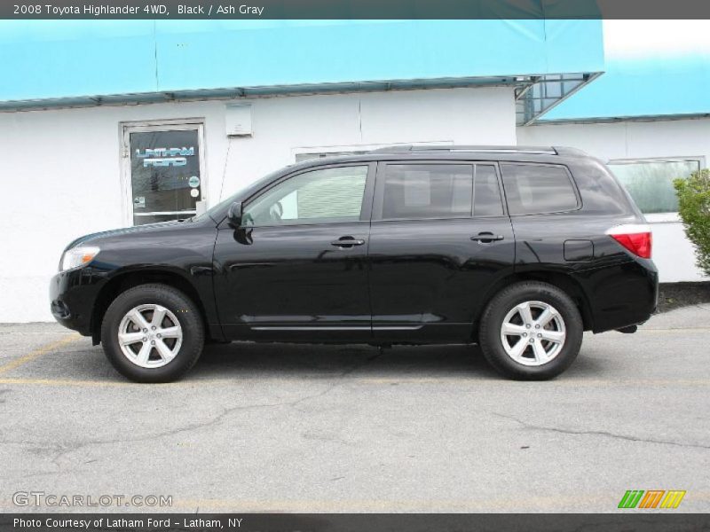 Black / Ash Gray 2008 Toyota Highlander 4WD