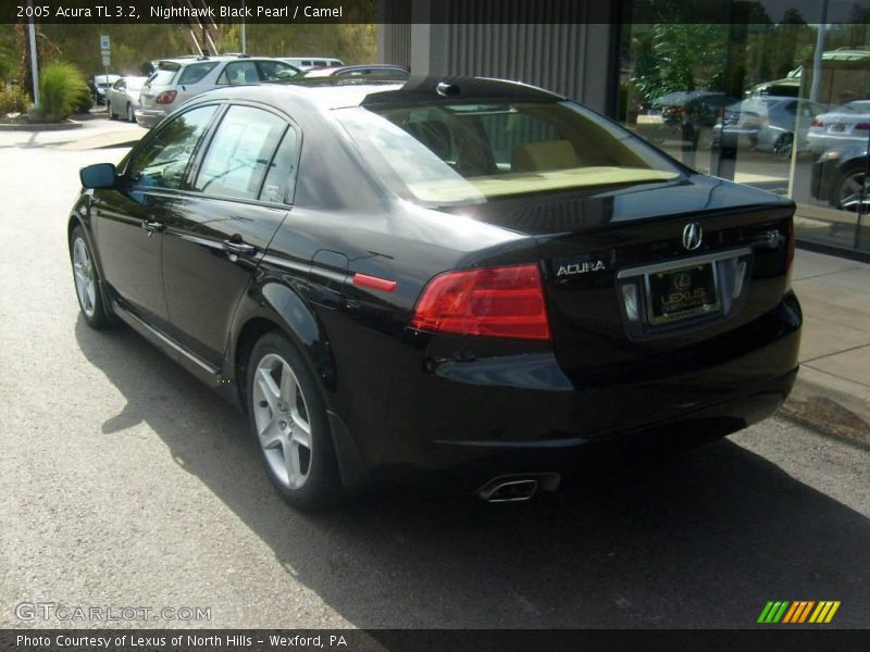 Nighthawk Black Pearl / Camel 2005 Acura TL 3.2