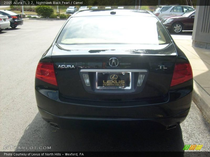Nighthawk Black Pearl / Camel 2005 Acura TL 3.2