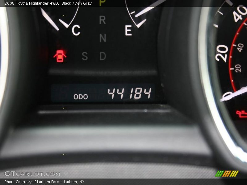 Black / Ash Gray 2008 Toyota Highlander 4WD