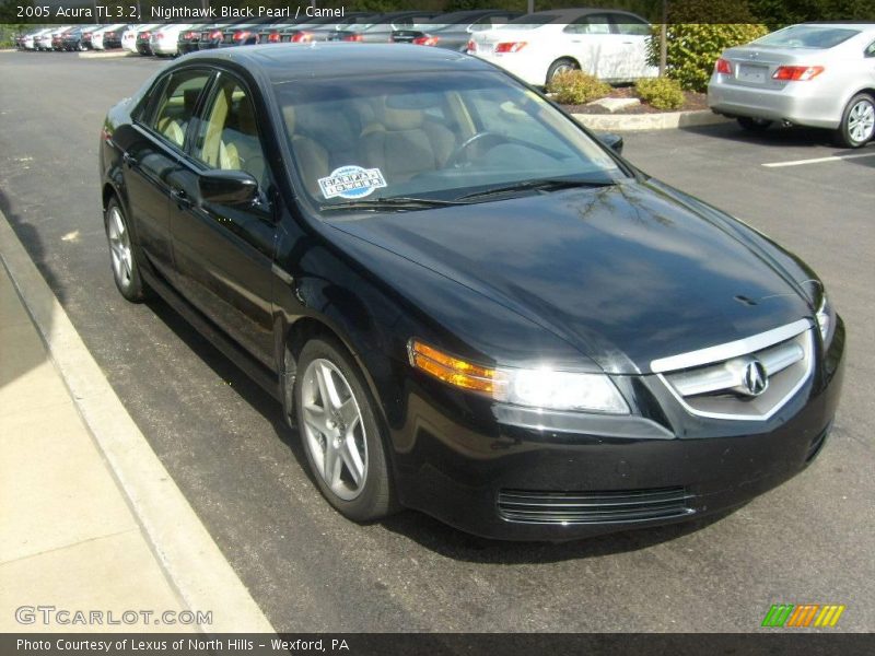 Nighthawk Black Pearl / Camel 2005 Acura TL 3.2