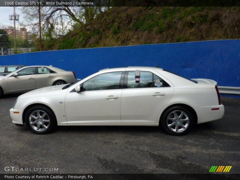 White Diamond / Cashmere 2006 Cadillac STS V8