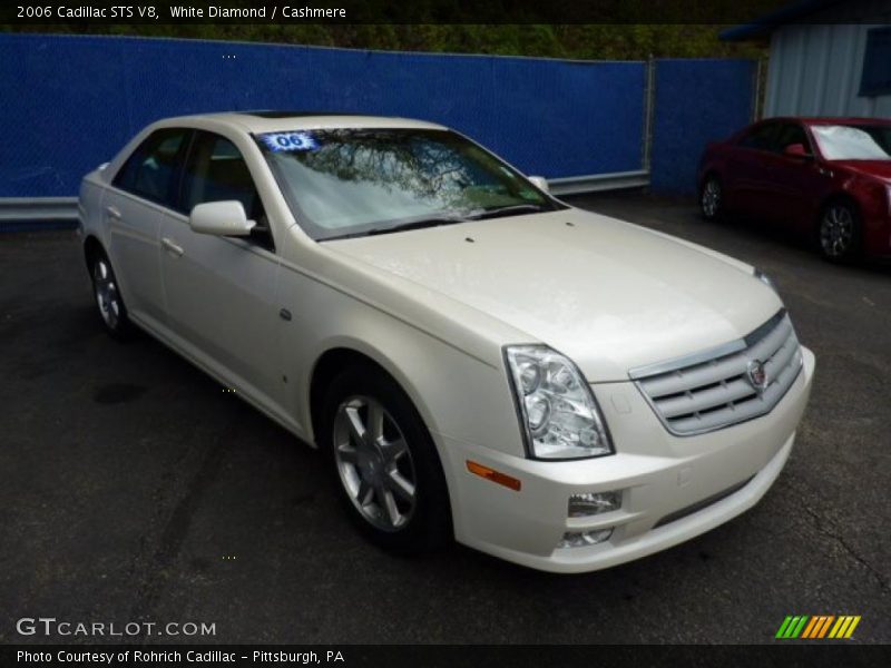 White Diamond / Cashmere 2006 Cadillac STS V8