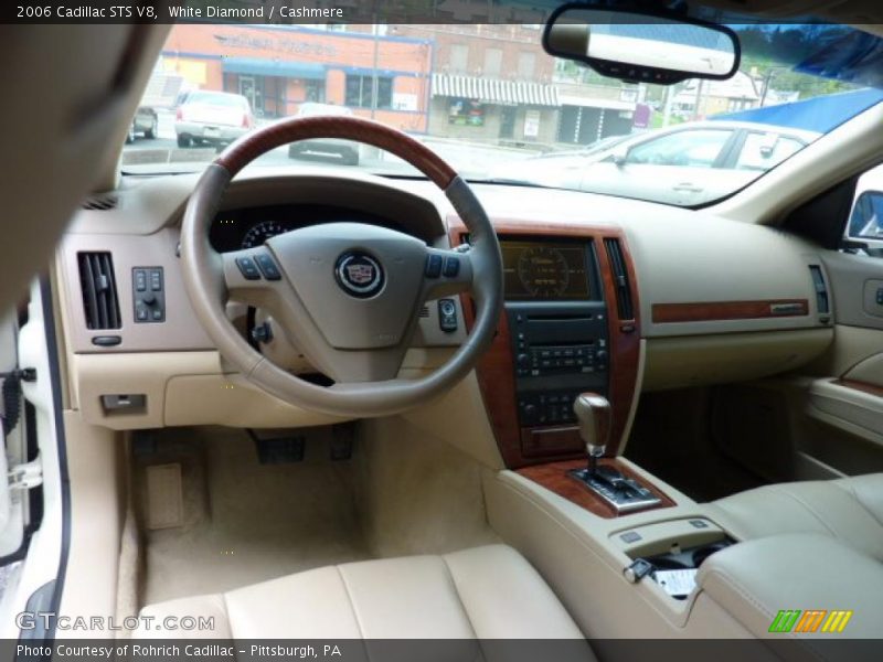 White Diamond / Cashmere 2006 Cadillac STS V8