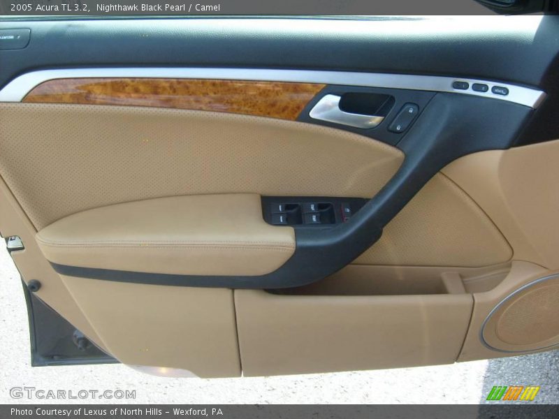 Nighthawk Black Pearl / Camel 2005 Acura TL 3.2