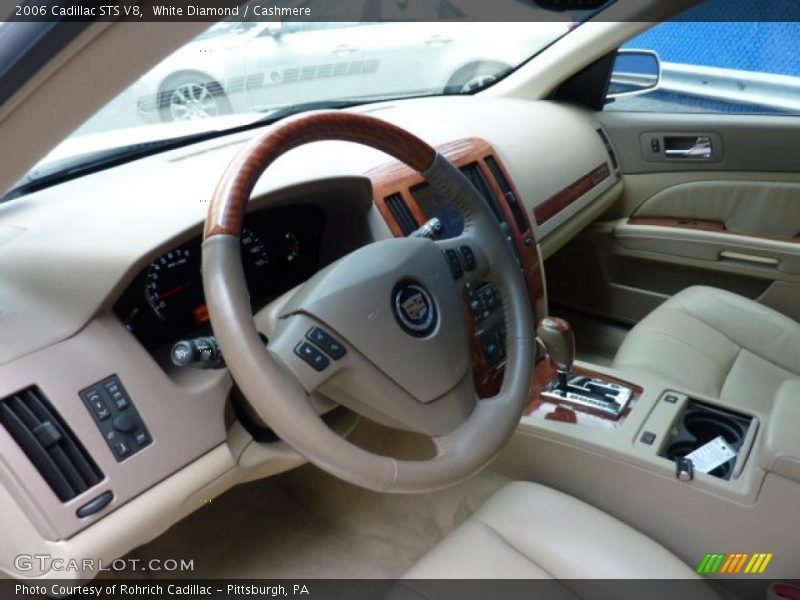 White Diamond / Cashmere 2006 Cadillac STS V8