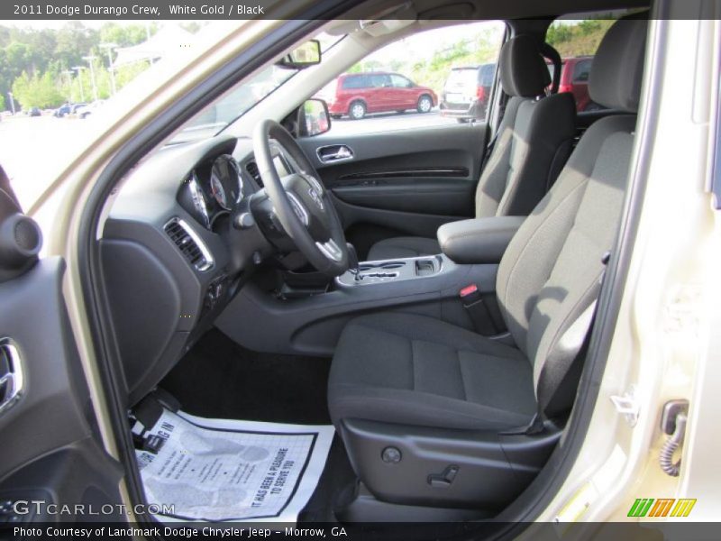  2011 Durango Crew Black Interior