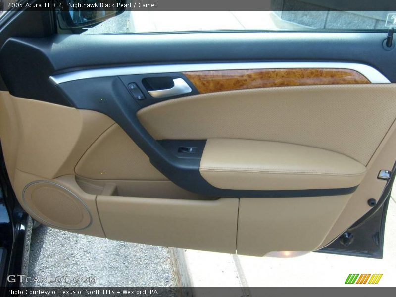 Nighthawk Black Pearl / Camel 2005 Acura TL 3.2