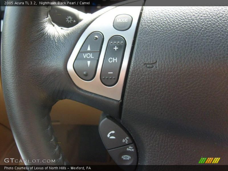 Nighthawk Black Pearl / Camel 2005 Acura TL 3.2