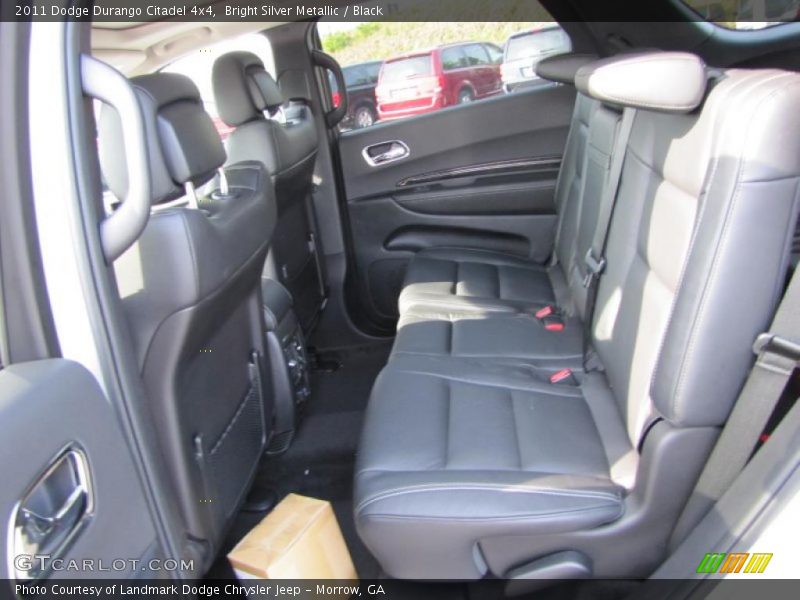 Bright Silver Metallic / Black 2011 Dodge Durango Citadel 4x4