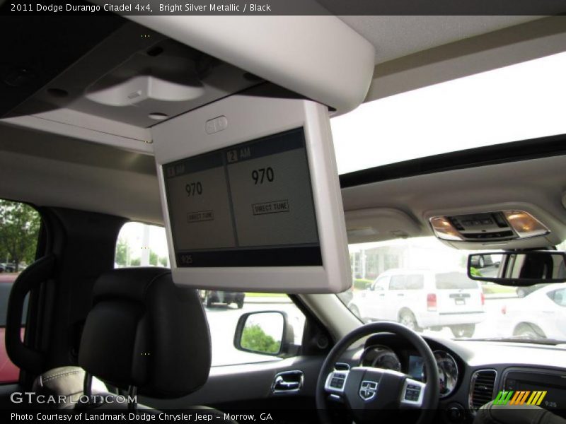 Bright Silver Metallic / Black 2011 Dodge Durango Citadel 4x4