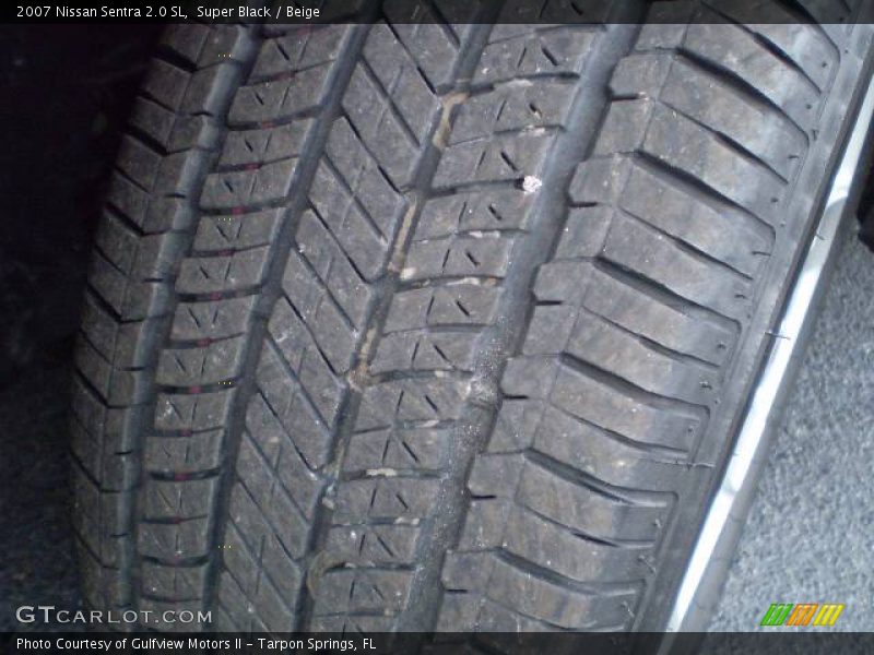 Super Black / Beige 2007 Nissan Sentra 2.0 SL