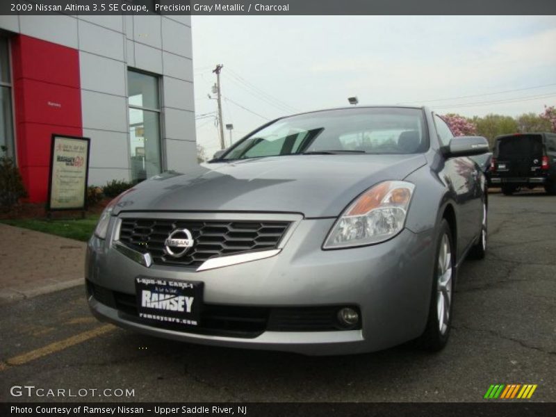 Precision Gray Metallic / Charcoal 2009 Nissan Altima 3.5 SE Coupe