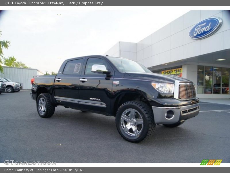Black / Graphite Gray 2011 Toyota Tundra SR5 CrewMax