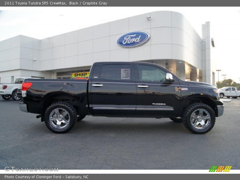Black / Graphite Gray 2011 Toyota Tundra SR5 CrewMax