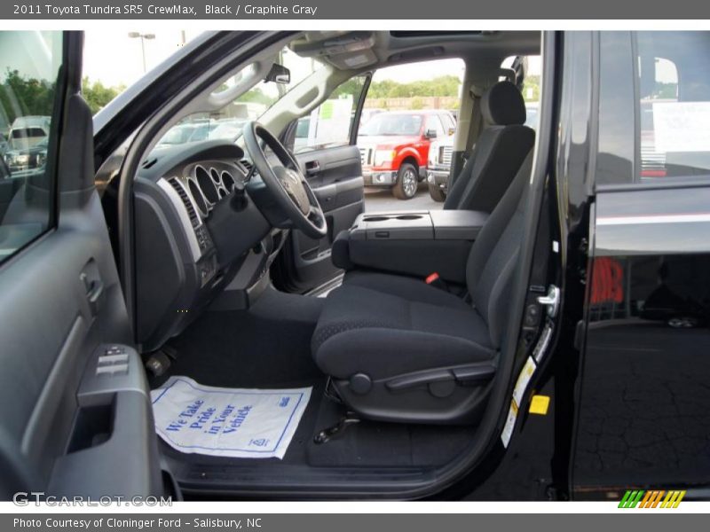 Black / Graphite Gray 2011 Toyota Tundra SR5 CrewMax
