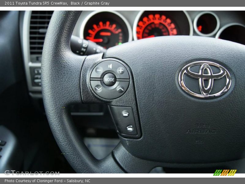 Black / Graphite Gray 2011 Toyota Tundra SR5 CrewMax