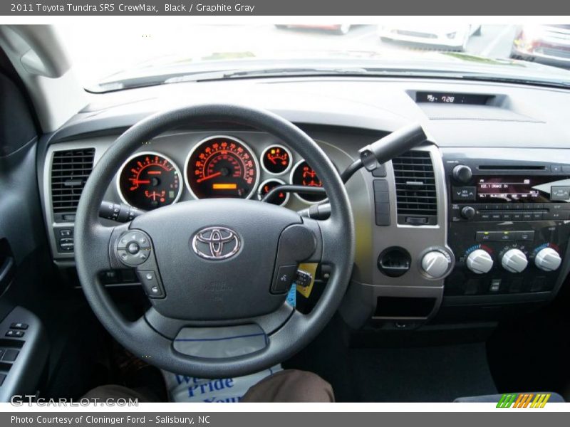 Black / Graphite Gray 2011 Toyota Tundra SR5 CrewMax