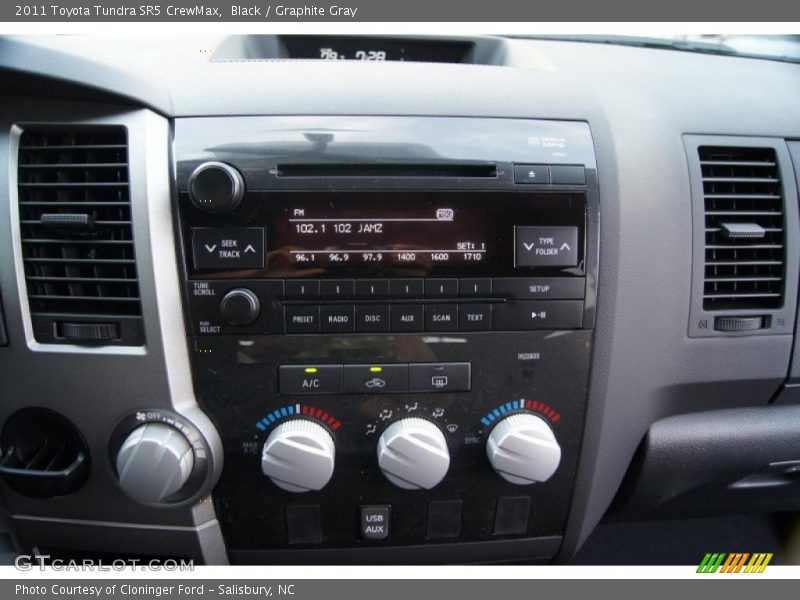 Black / Graphite Gray 2011 Toyota Tundra SR5 CrewMax