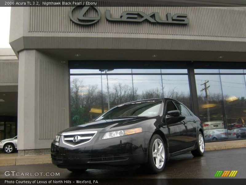 Nighthawk Black Pearl / Ebony 2006 Acura TL 3.2