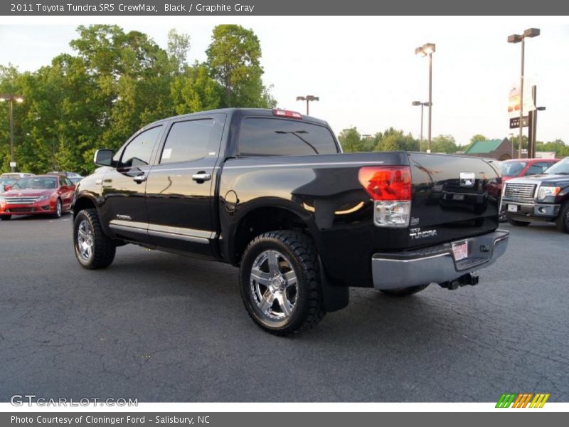 Black / Graphite Gray 2011 Toyota Tundra SR5 CrewMax