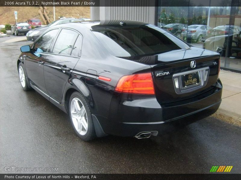 Nighthawk Black Pearl / Ebony 2006 Acura TL 3.2