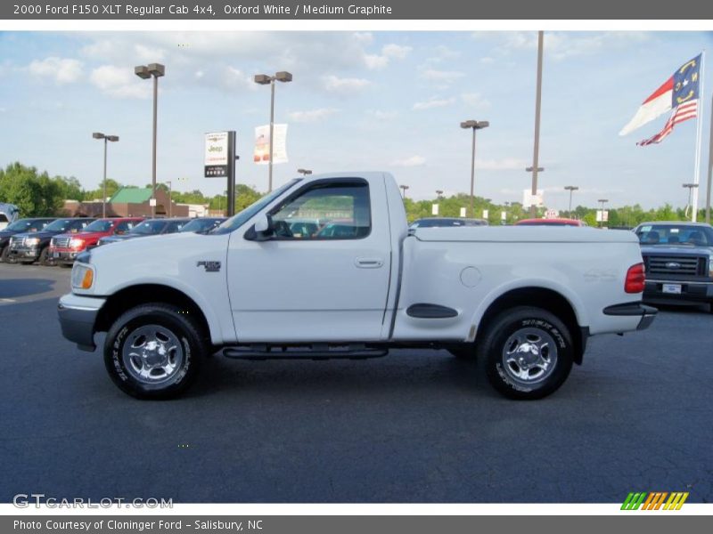  2000 F150 XLT Regular Cab 4x4 Oxford White