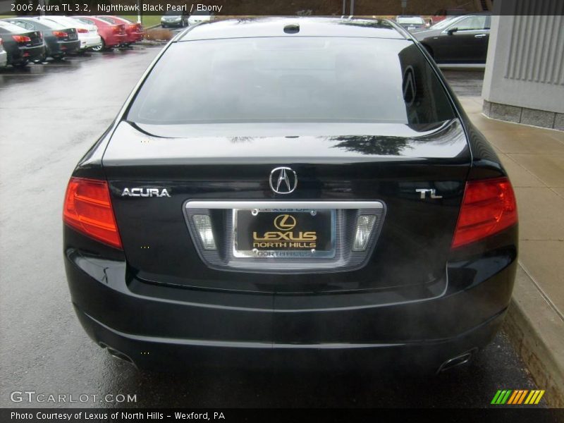 Nighthawk Black Pearl / Ebony 2006 Acura TL 3.2
