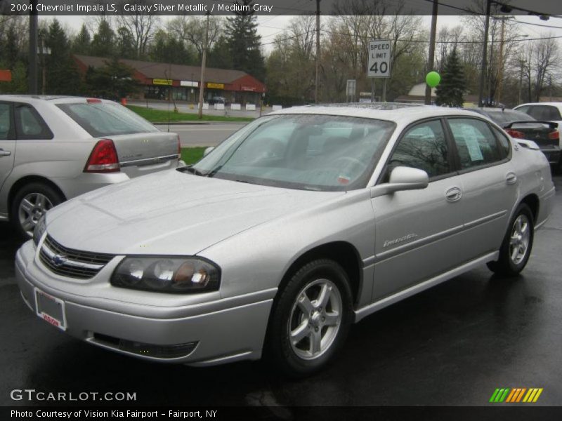 Galaxy Silver Metallic / Medium Gray 2004 Chevrolet Impala LS