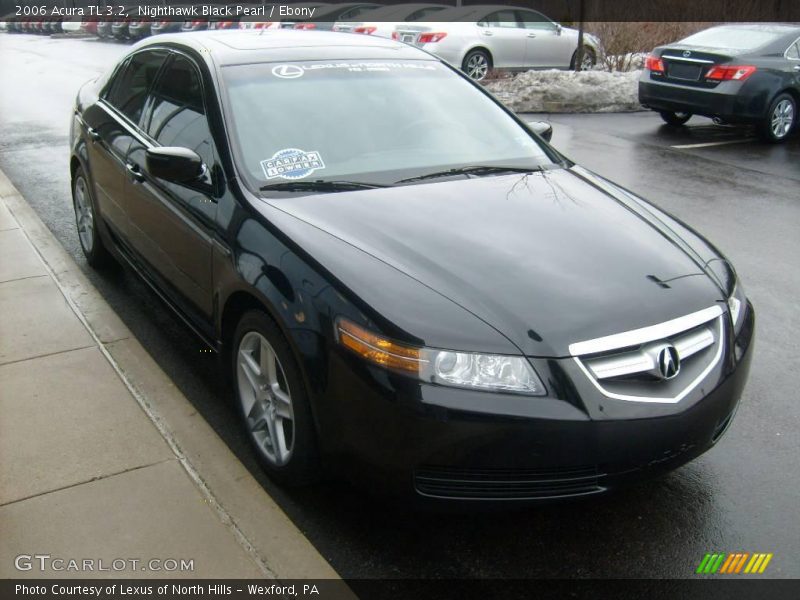 Nighthawk Black Pearl / Ebony 2006 Acura TL 3.2
