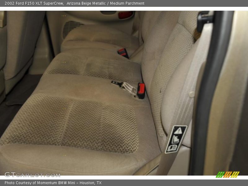 Arizona Beige Metallic / Medium Parchment 2002 Ford F150 XLT SuperCrew