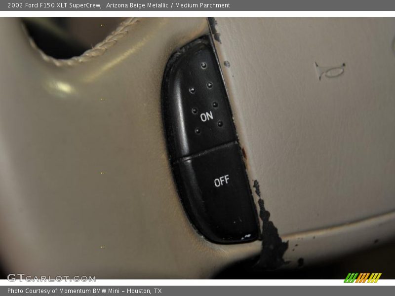 Arizona Beige Metallic / Medium Parchment 2002 Ford F150 XLT SuperCrew