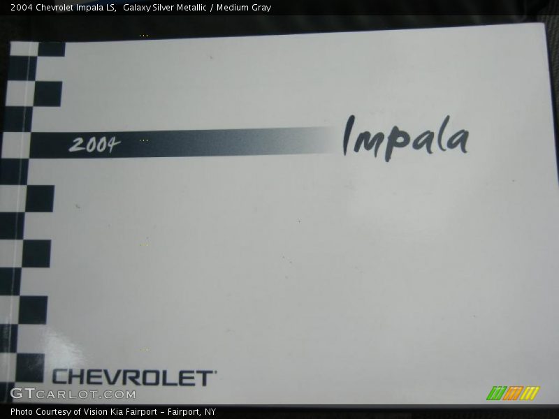 Galaxy Silver Metallic / Medium Gray 2004 Chevrolet Impala LS