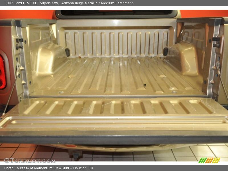 Arizona Beige Metallic / Medium Parchment 2002 Ford F150 XLT SuperCrew