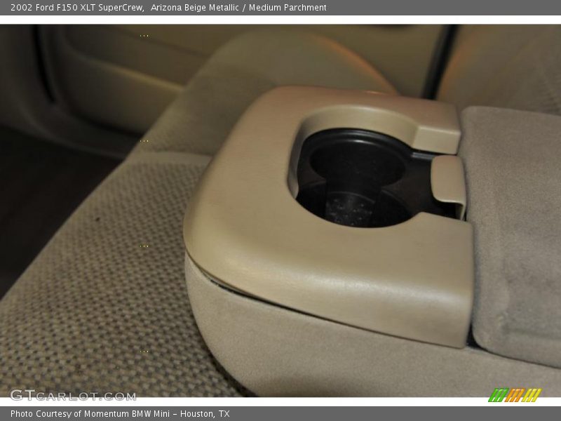 Arizona Beige Metallic / Medium Parchment 2002 Ford F150 XLT SuperCrew