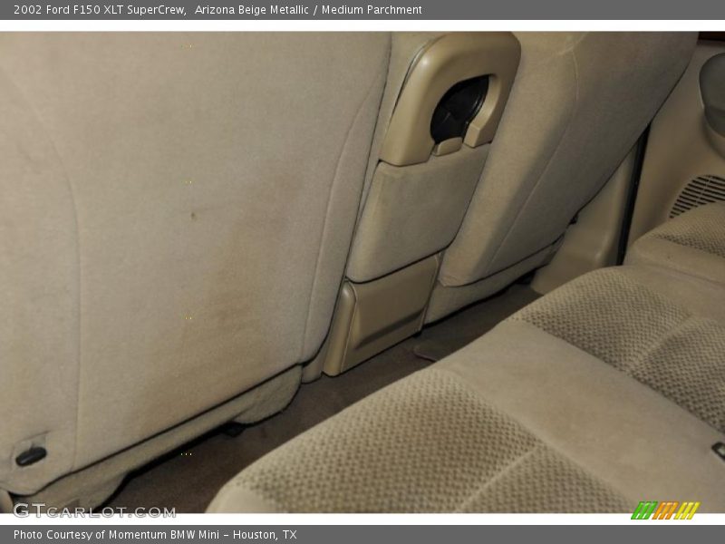 Arizona Beige Metallic / Medium Parchment 2002 Ford F150 XLT SuperCrew