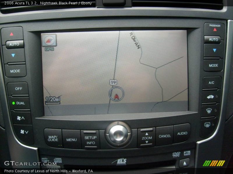 Nighthawk Black Pearl / Ebony 2006 Acura TL 3.2