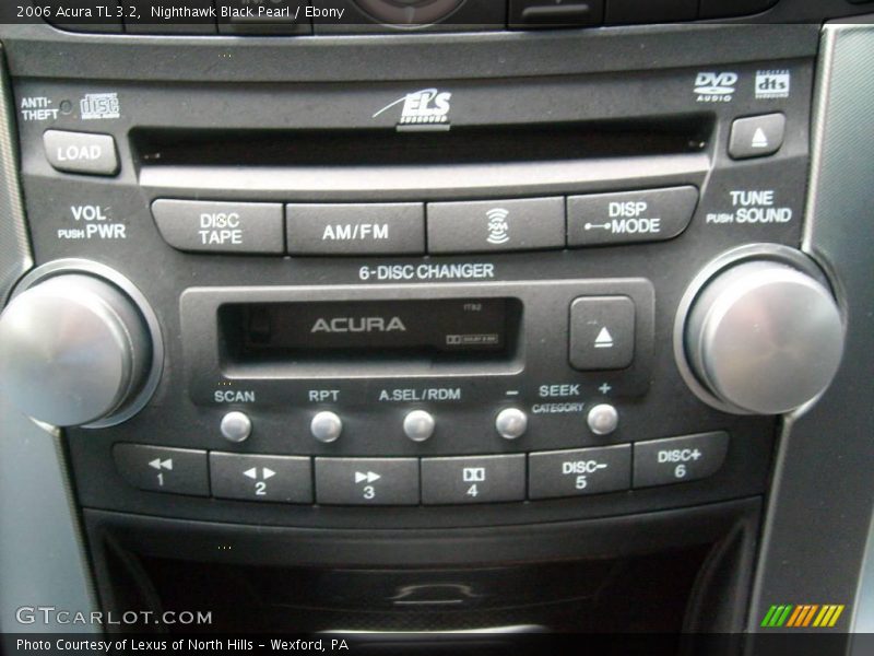 Nighthawk Black Pearl / Ebony 2006 Acura TL 3.2